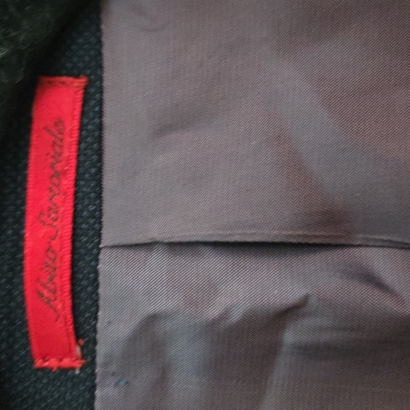 Classic Wool Navy Blue Men's Suit - Picture 4 of 8